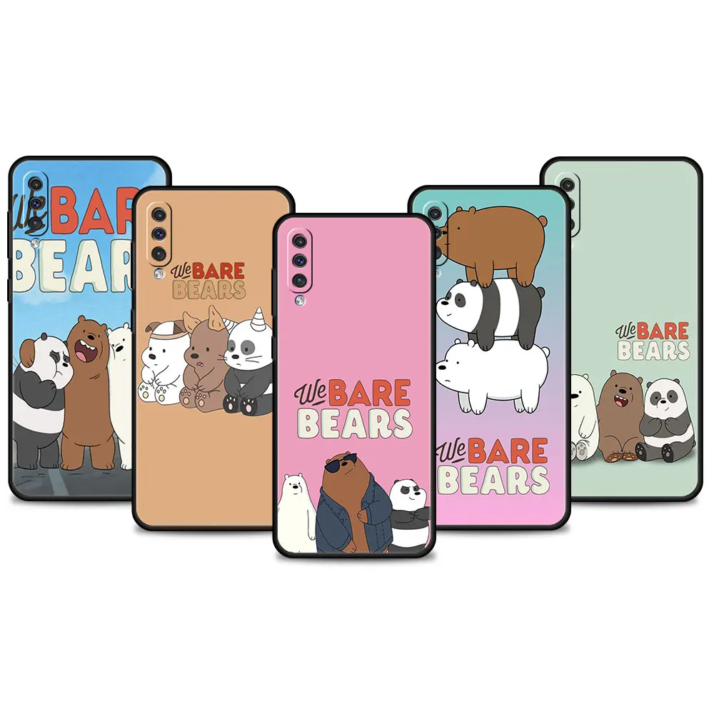 

Easy Art We Bare Bear Phone Case For Samsung Galaxy A52s A73 A72 A53 A33 A32 A22 A13 A21s A12 A31 A51 A71 A41 A23 A11