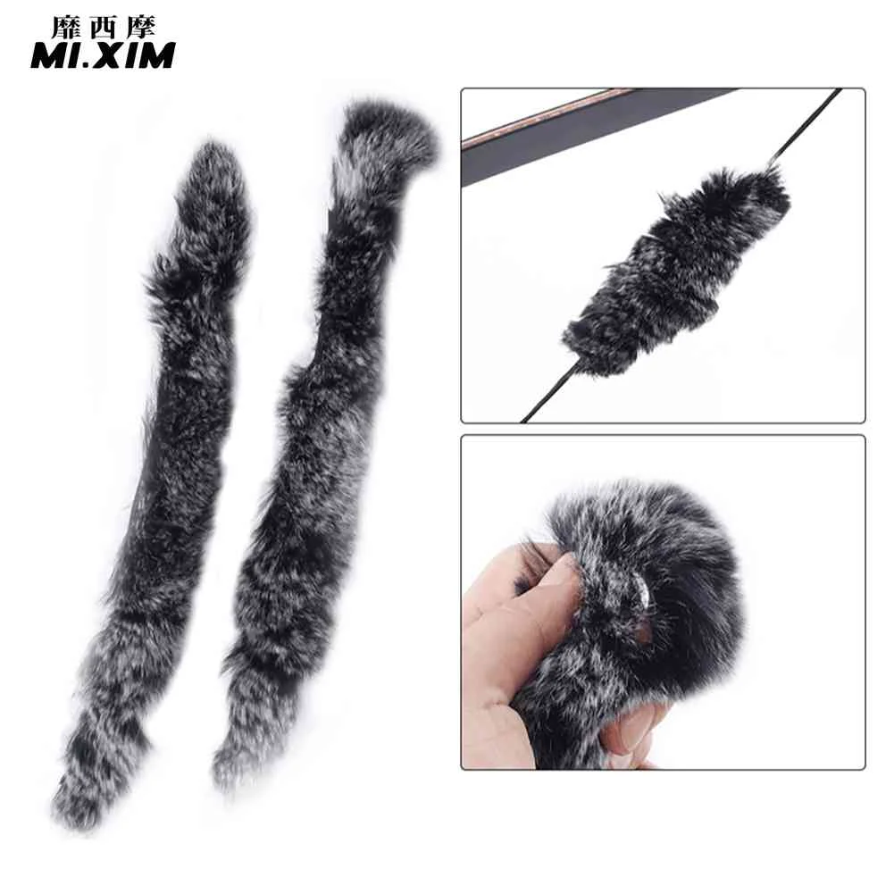 

1 пара, амортизаторы для стрельбы из лука, портативный амортизатор для волос, гирлянда для лука, глушитель, долговечные звукопоглощающие Охо...