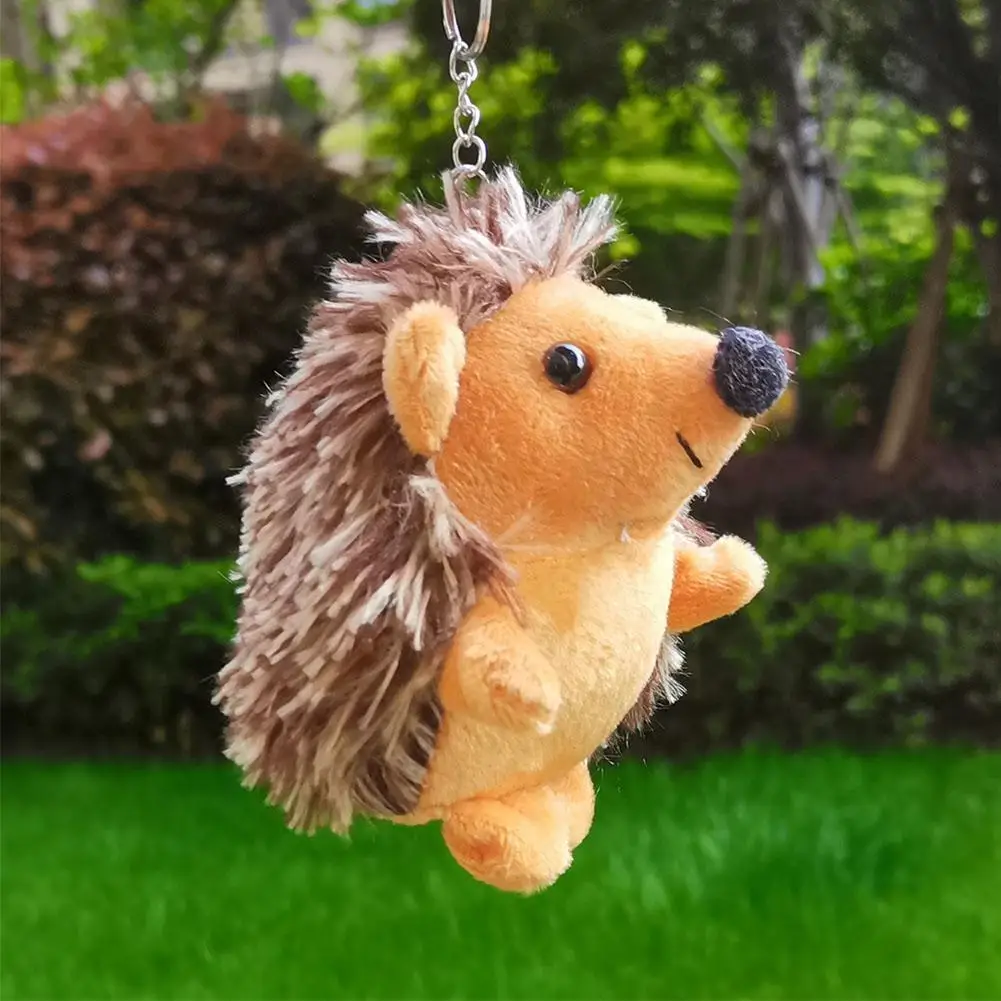 

2022 New Cartoon Little Hedgehog Plush Toy Dolls Small Pendant Bag Gifts Keychain Decoration Mini Dolls Cute For Christmas C7p9