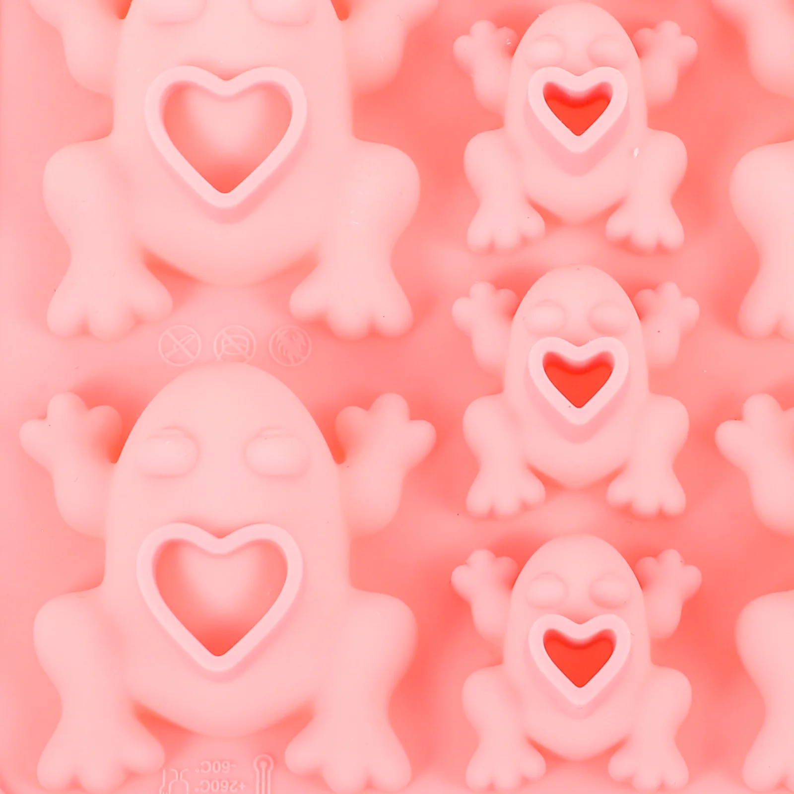 Frog Cake Mold Silicone Seashell Decor Chocolate Bars Oatmeal DIY Molds Small Shape Silica Gel Gummies Making Kit