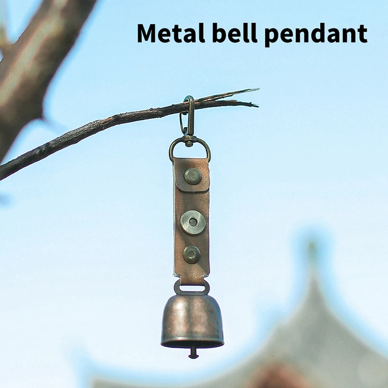 

Outdoor Bell Pendant Accessories Bell Keychain Cow Bell Accessories Pet Pendant Bear Bell Camping Accessories