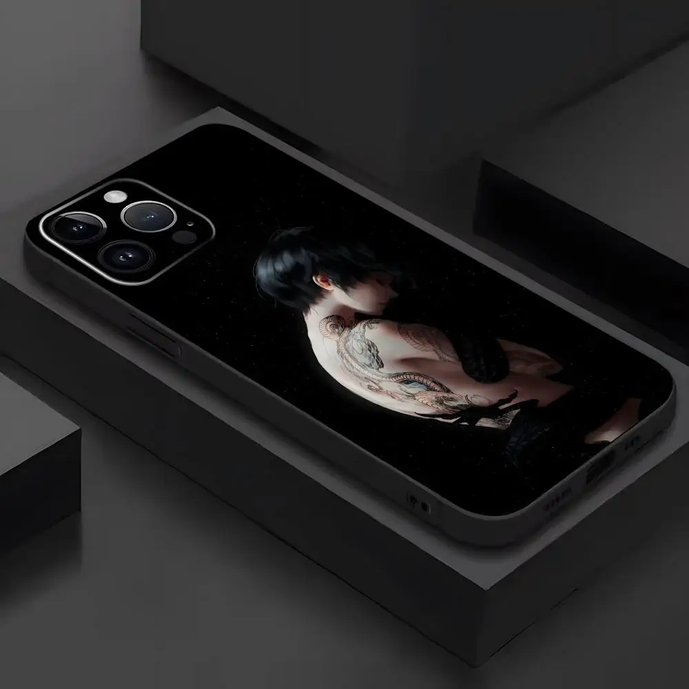 Фото Чехол для телефона wlop для iPhone 17, 16, 16e, 15, 14, 13, 12, 11 Plus, Mini, Ghostblade Pro Max, мягкий, черный, противоударный №4