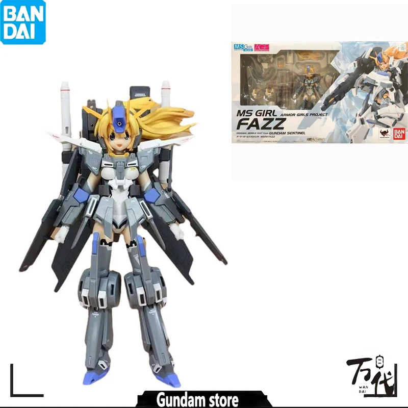 100% BANDAI Аниме Оригинал AGP MS девушка машина ZZ GUNDAM FAZZ производственная модель