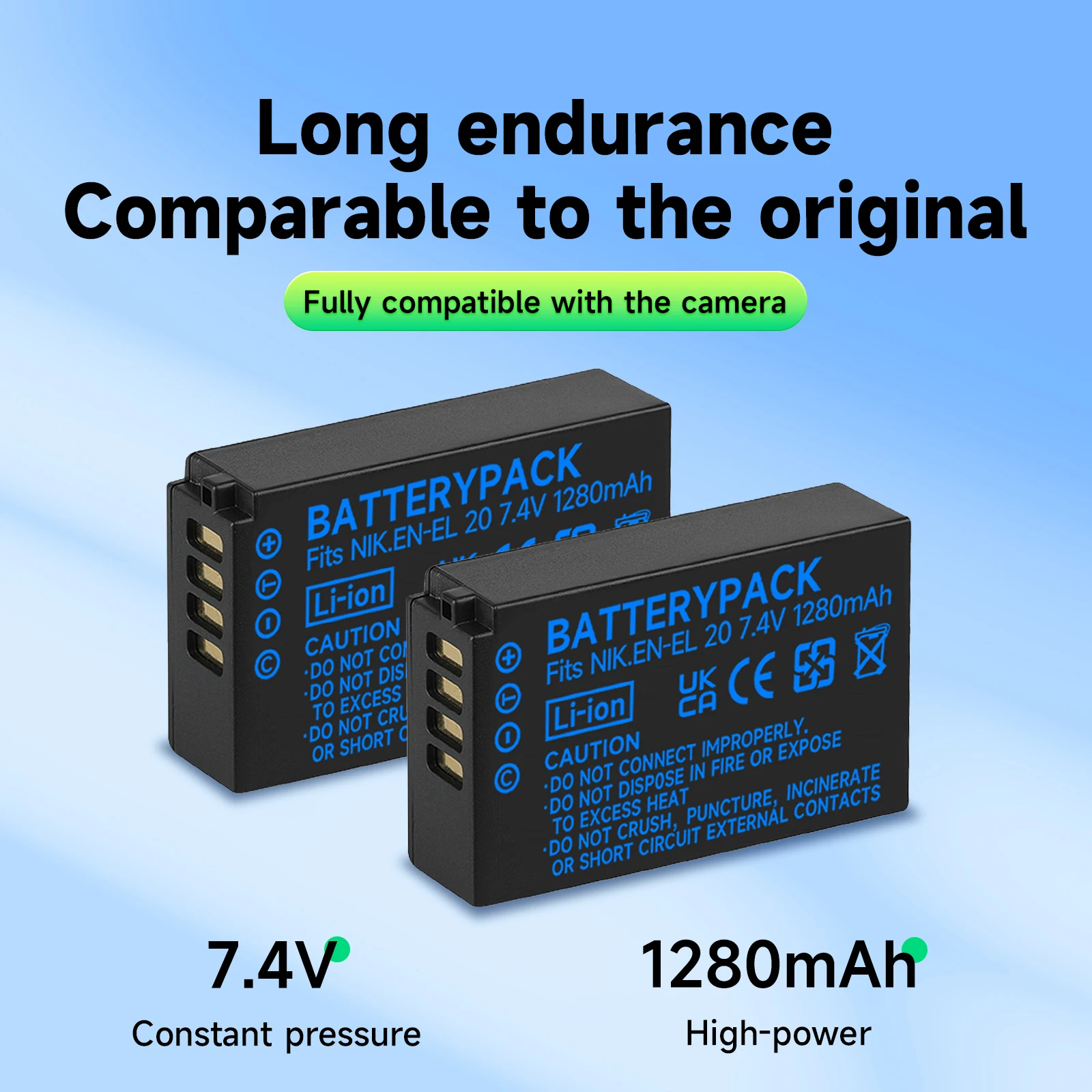 PALO EN-EL20 EN-EL20A EN EL20 аккумулятор и 2 слота коробка зарядное устройство для Nikon Coolpix P1000