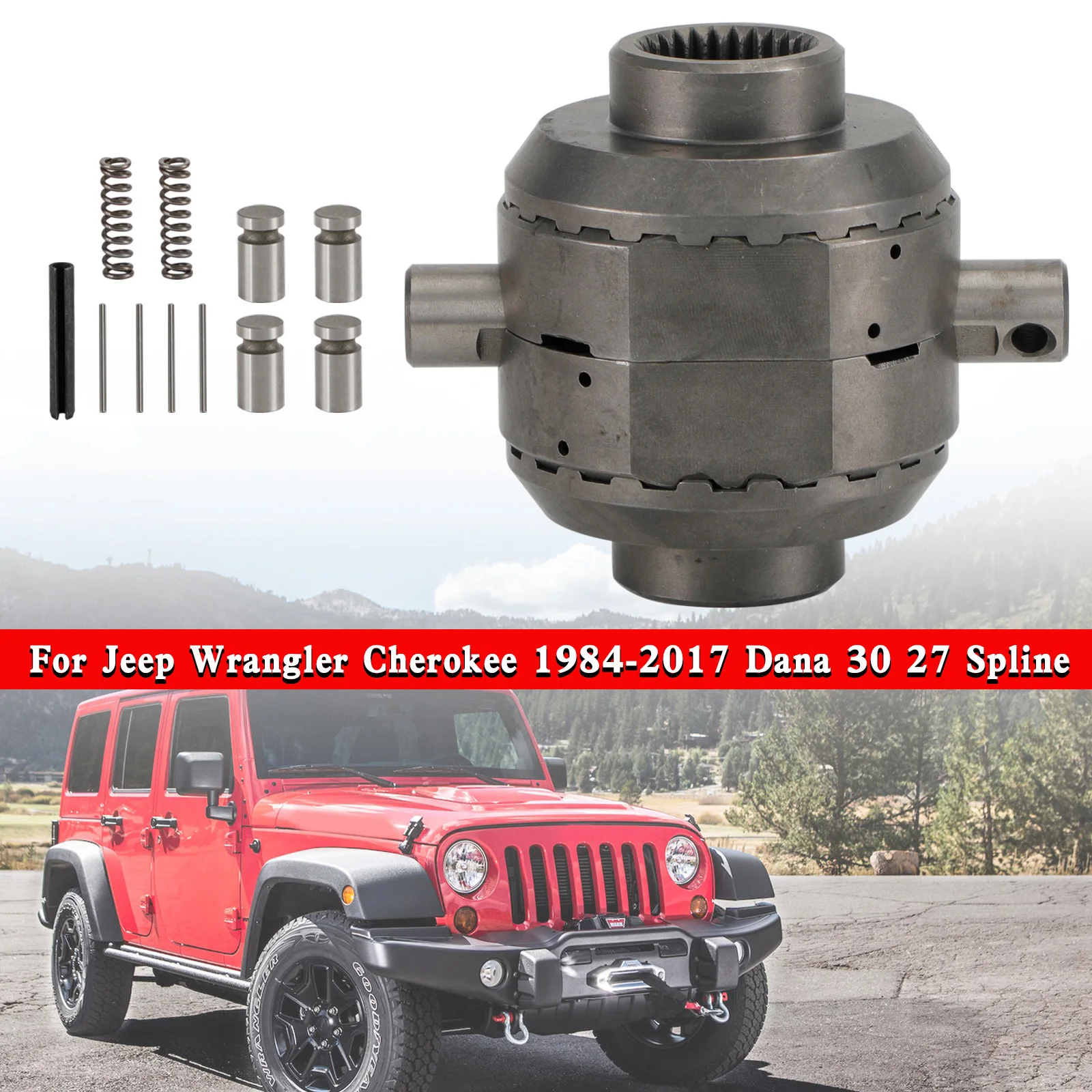 

Передний дифференциальный шкафчик Artudatech SLD3027 для Wrangler Cherokee 84-17 детализированный 30 27 автомобильные аксессуары