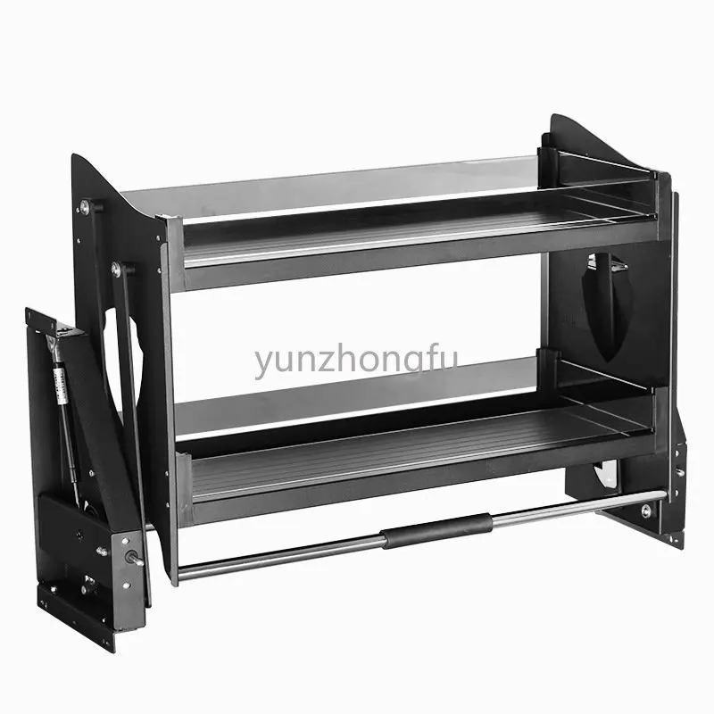 

Настенный шкаф, подъемная корзина, алюминиевый кухонный шкаф, Подъемный шкаф