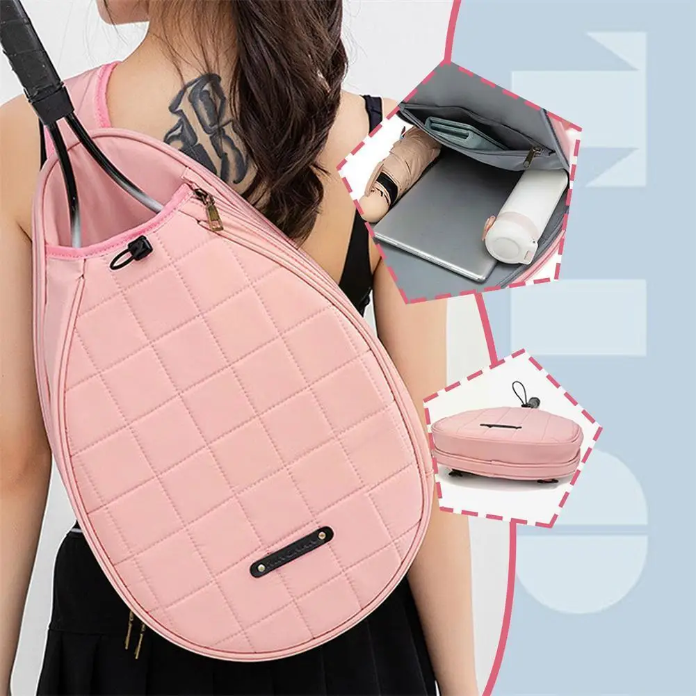 

Badminton Bag 2023 New Women's High-beauty One-shoulder Large-capacity Tennis Portable Children's Bag Sports Men's -bo F4t6