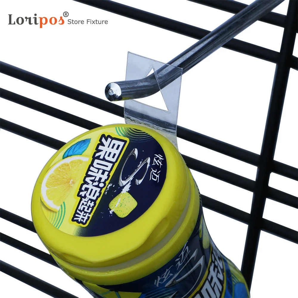 

PVC Hang Tabs Tags Hook Store Display Retail Hangers Down Shipping And Fold Up For Hanging