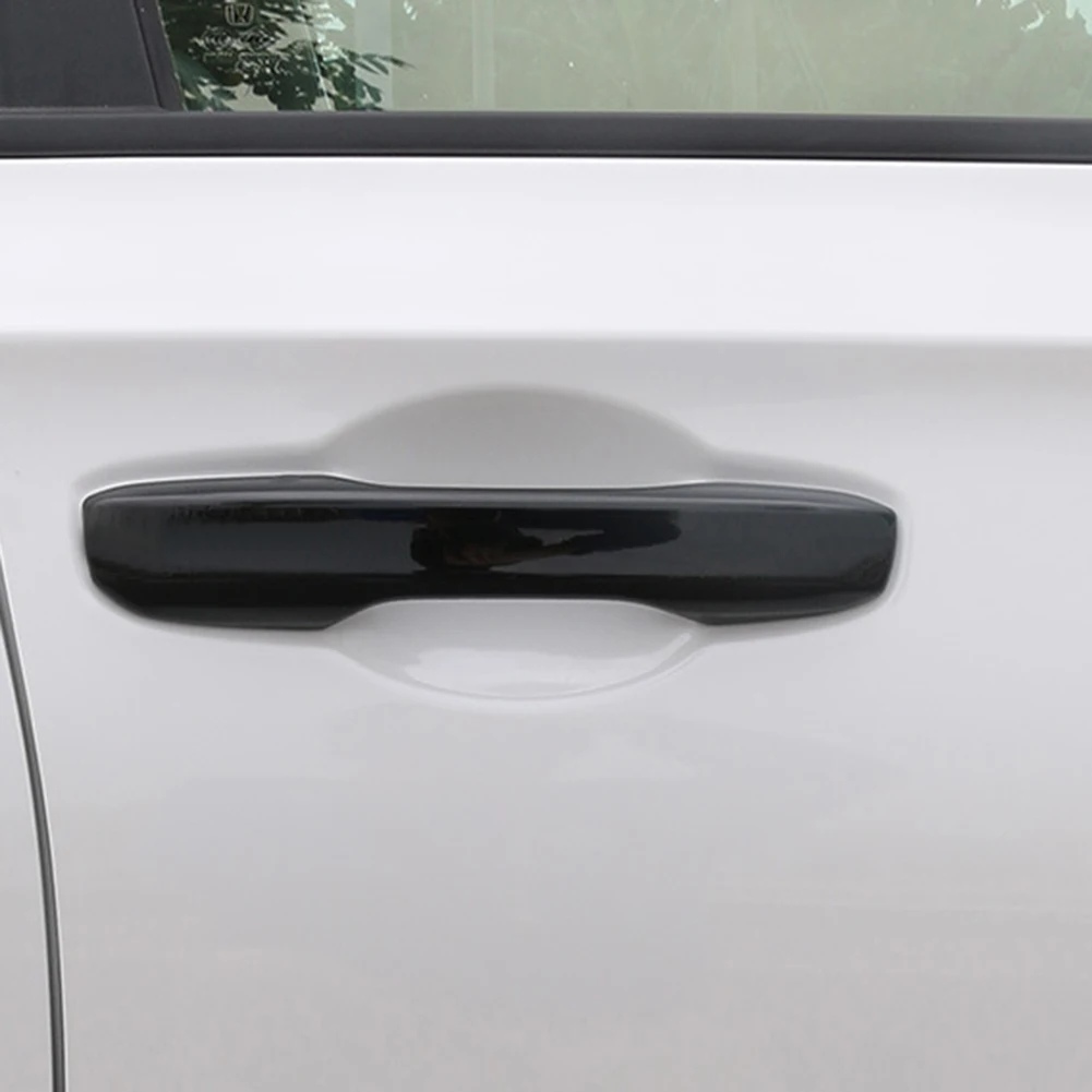 

4PCS Door Handle Cover Trim For Honda Civic 11th 2022 Gloss Black Outer ABS Car Exterior Accessories High Quality