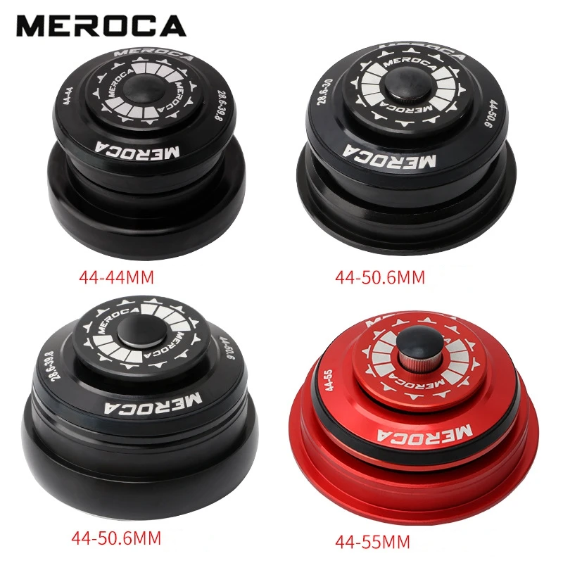 

MEROCA Mountain Bike Headset 44mm/55mm Aluminium Alloy Hidden Bearing Headsets Iamok Bicycle Parts
