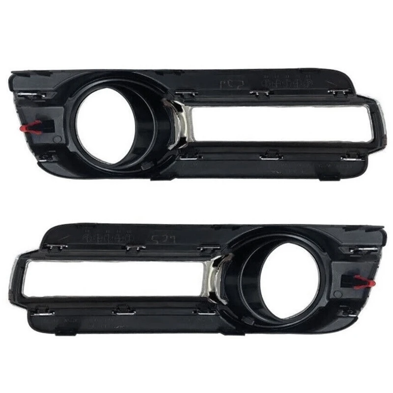 Крышка противотуманной фары для Mitsubishi Montero Pajero 4 IV MK4 V93 2015-2020 рамка дневных ходовых