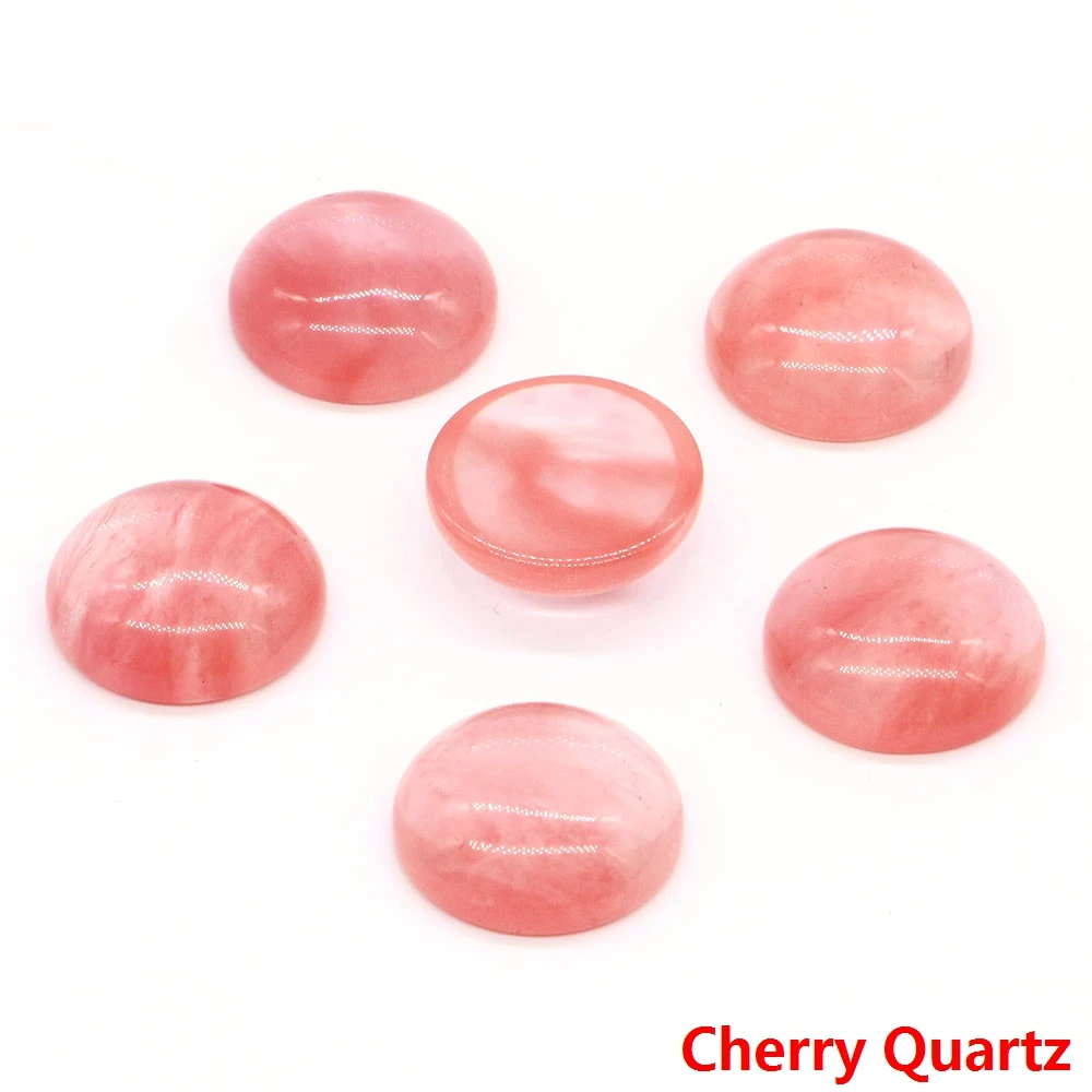 

5 шт./лот, круглые бусины из камня 6-25 мм