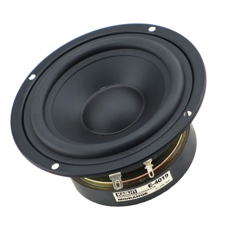 KYYSLB E-4019 80 Вт 8 Ом 4-дюймовый бытовой HiFi Громкоговоритель с драйвером, герметичный динамик