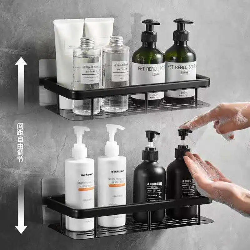 

Органайзер для ванной комнаты, полки, стеллажи, присоска для туалета, хранилище в кухне, плавающие полки для настенных полок, Органайзер