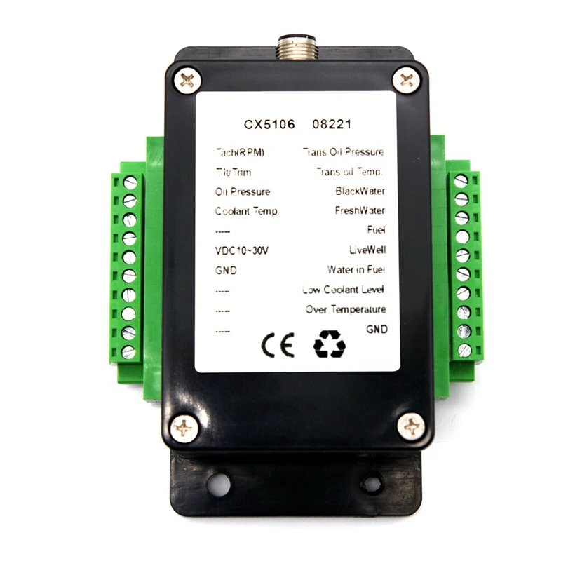 1 шт. конвертер NMEA2000/N2K 0-190 Ом одноканальный до 13 датчиков черный для морской лодки