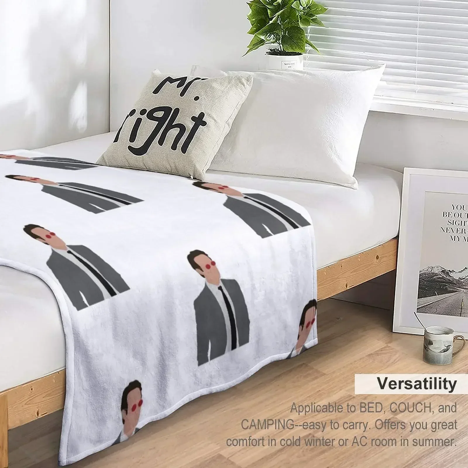 матовое одеяло Murdock Одеяла для пикника на Хэллоуин