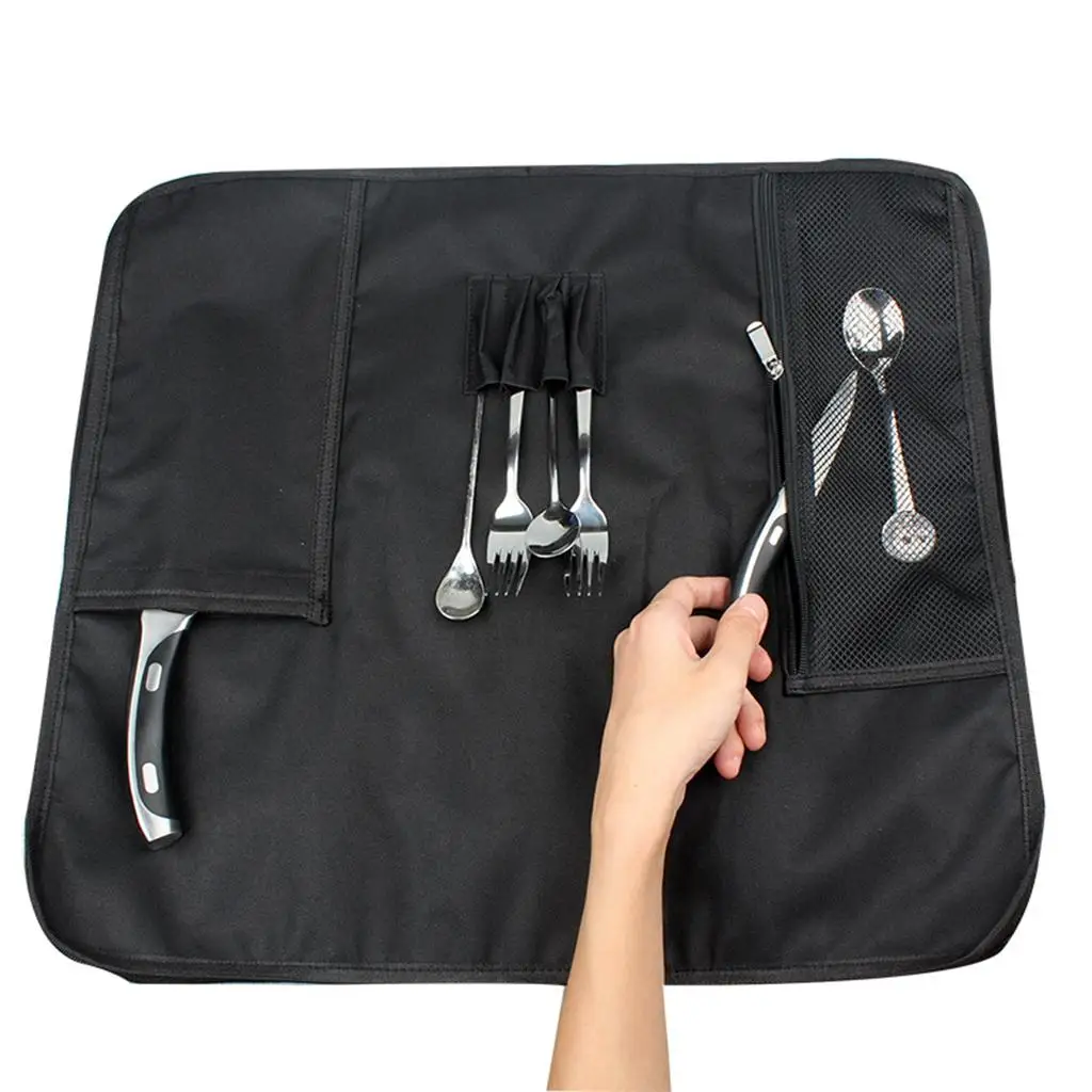 

8-slot Fabric Chef Carry Case with Name Card Holder