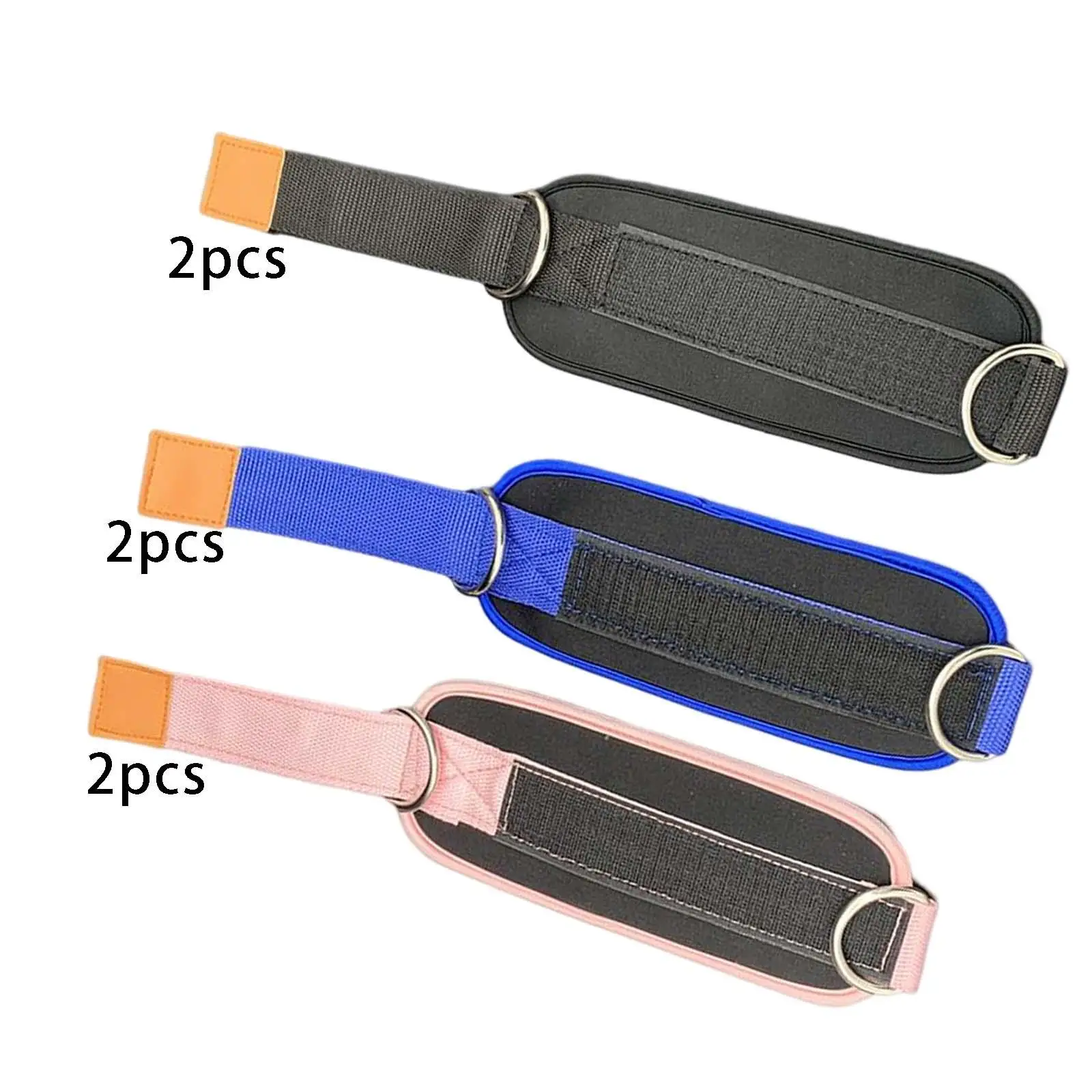 

jfkji-c321 2Pcs Ankle Straps Cable Machine Attachments for Booty Hip Abductors