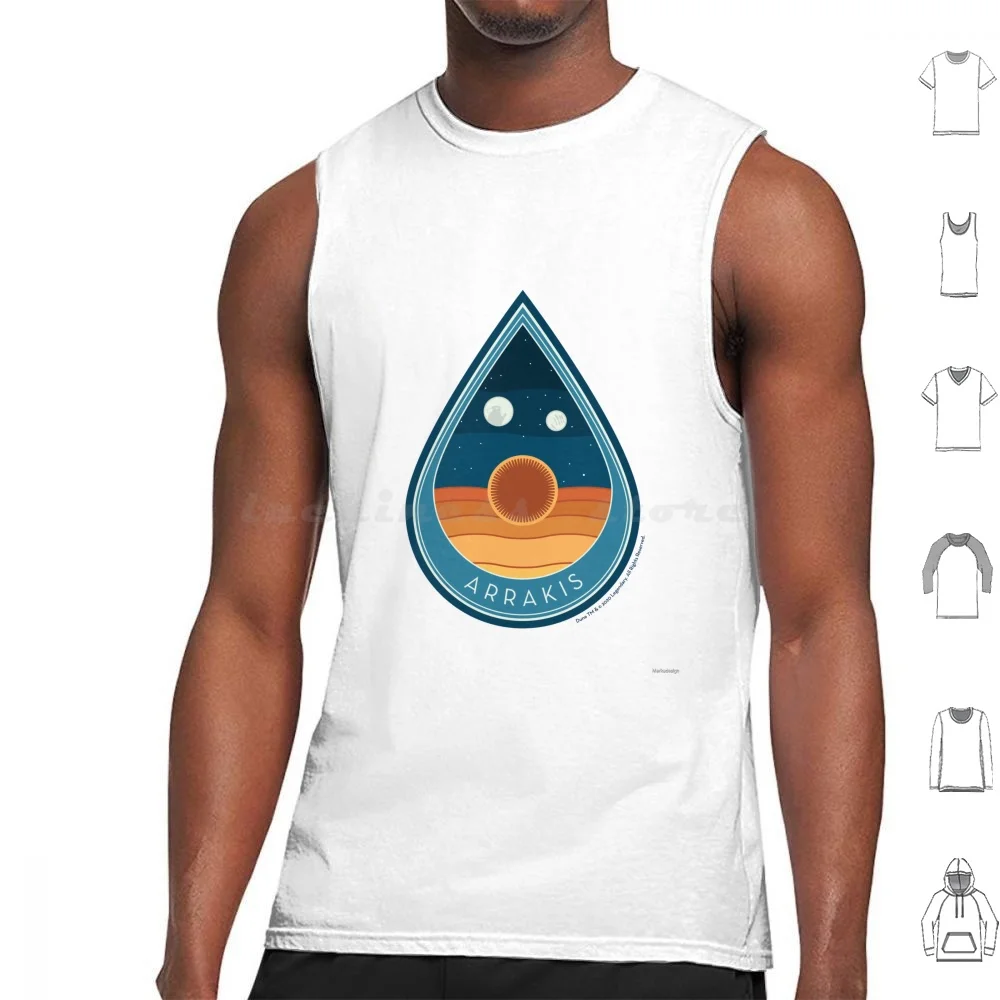

Arrakis Sandworm Space Patch Tank Tops Vest Sleeveless 2020 Movie Fan Art Rbpartnerprogram Arrakis Sandworm Sand Desert Movie