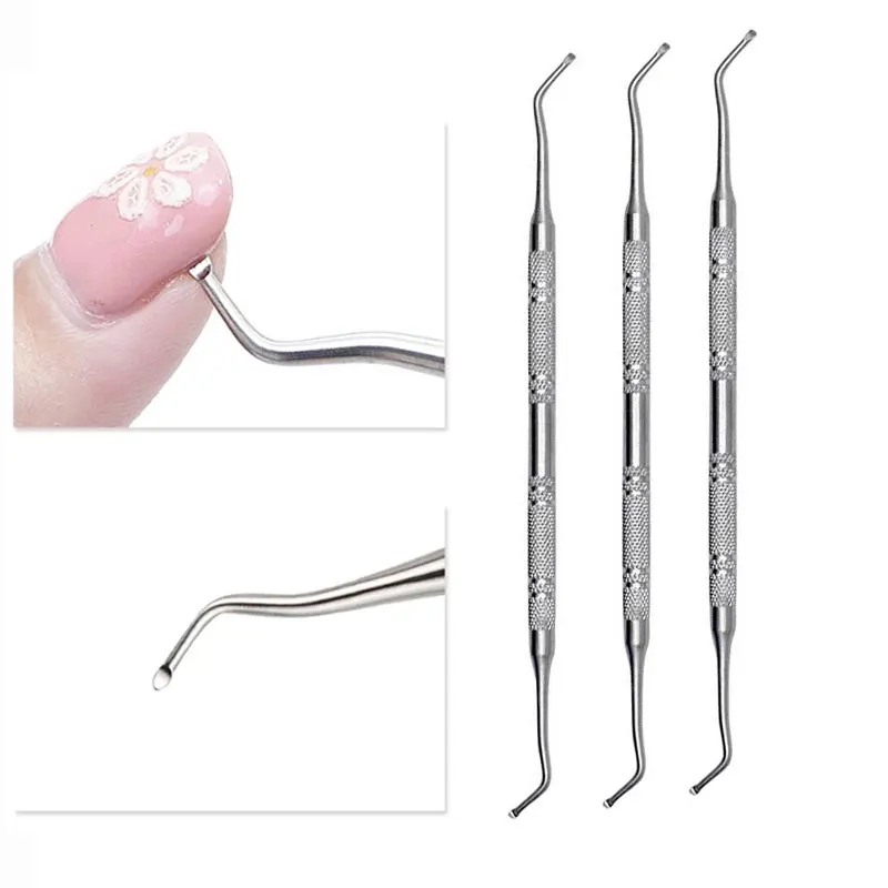 

Dual End Toenail Clean Tool Toenail Clean Stick Pedicure Tool Ingrown Correction Manicure Dirt Remove Stainless Steel Nail Art