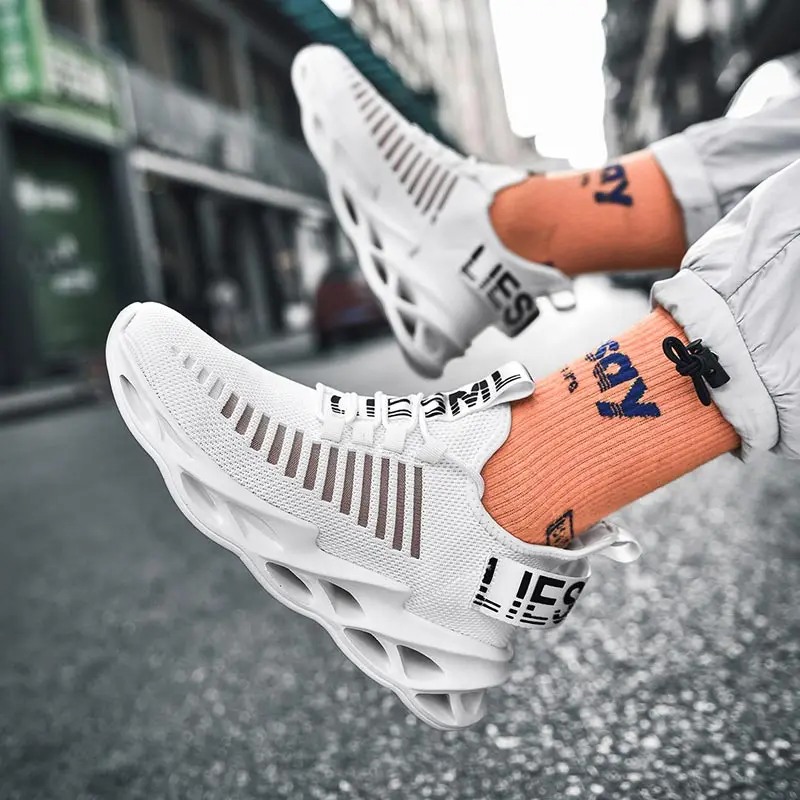 

lightweight outdoor men's autumn sneakers basket sport sports tenia for men running sneakers loafers luxo Mocassin Beige 0201