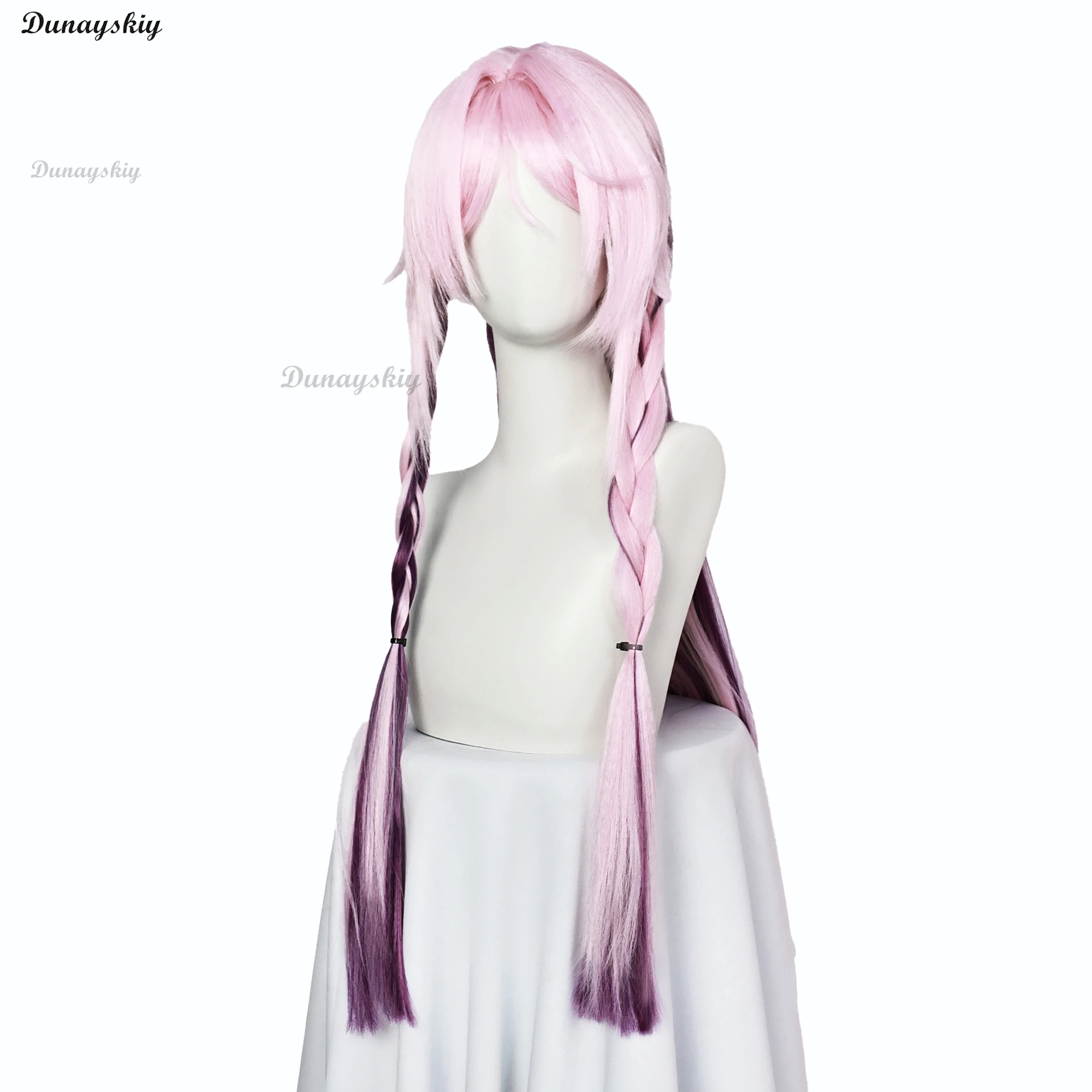 Genshin Impact Citlali Косплей Парик MastersThe Night-Wind Фиолетовая коса Длинные волосы