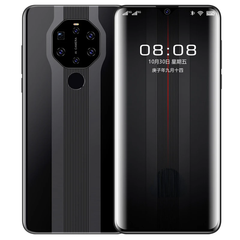 

New S27 Pro curved large screen 5g mobile phone 12 + 512g all Netcom low-cost smartphone live broadcast Free shipping Recommend