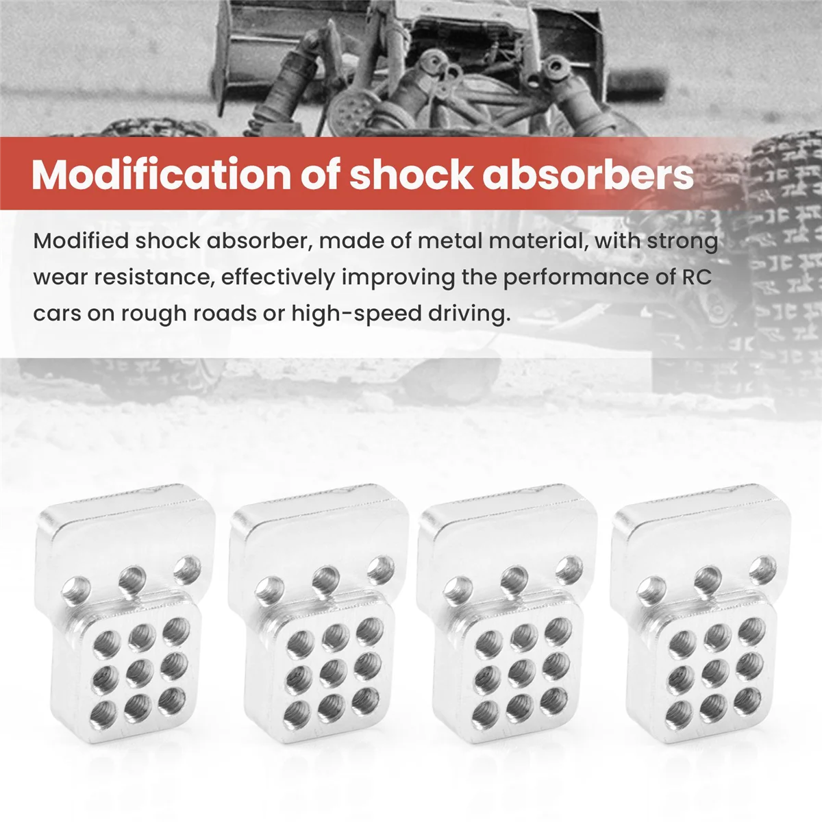 4 шт. комплект металлических противоударных башенных кронштейнов для