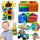 Большой размер, дизайнерские магнитные блоки, сделай сам, магнитные игрушки, магнитные строительные блоки, сборные игрушки для детей, подарки