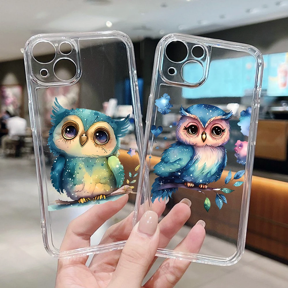 

Fall Cute Owl Phone Case For iPhone 14 PRO 12 pro 11 PRO MAX XS MAX 6S 7 8 Plus XR Soft TPU Silicone Cover For iphone 13 PRO Max