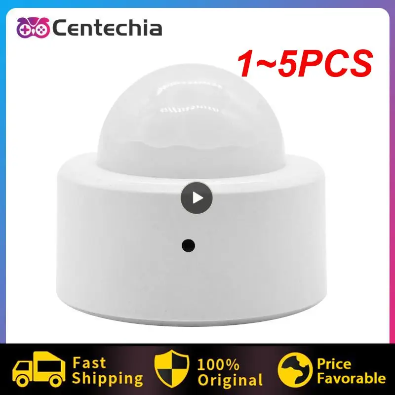 

Датчик присутствия Tenky Tuya Zigbee, датчик движения тела человека, миниатюрный датчик движения PIR, автоматизация умного дома, 1 ~ 5 шт.