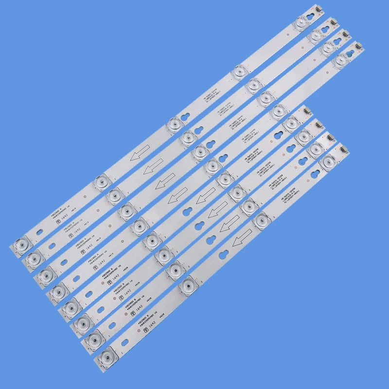 

Светодиодная лента для подсветки для Toshiba 49L2600 L49S4900fs 49U7800 49P2US 49L2900 49D2900 49S405 49S403 tot_49 _ d2900 U49P6066, 8 шт.