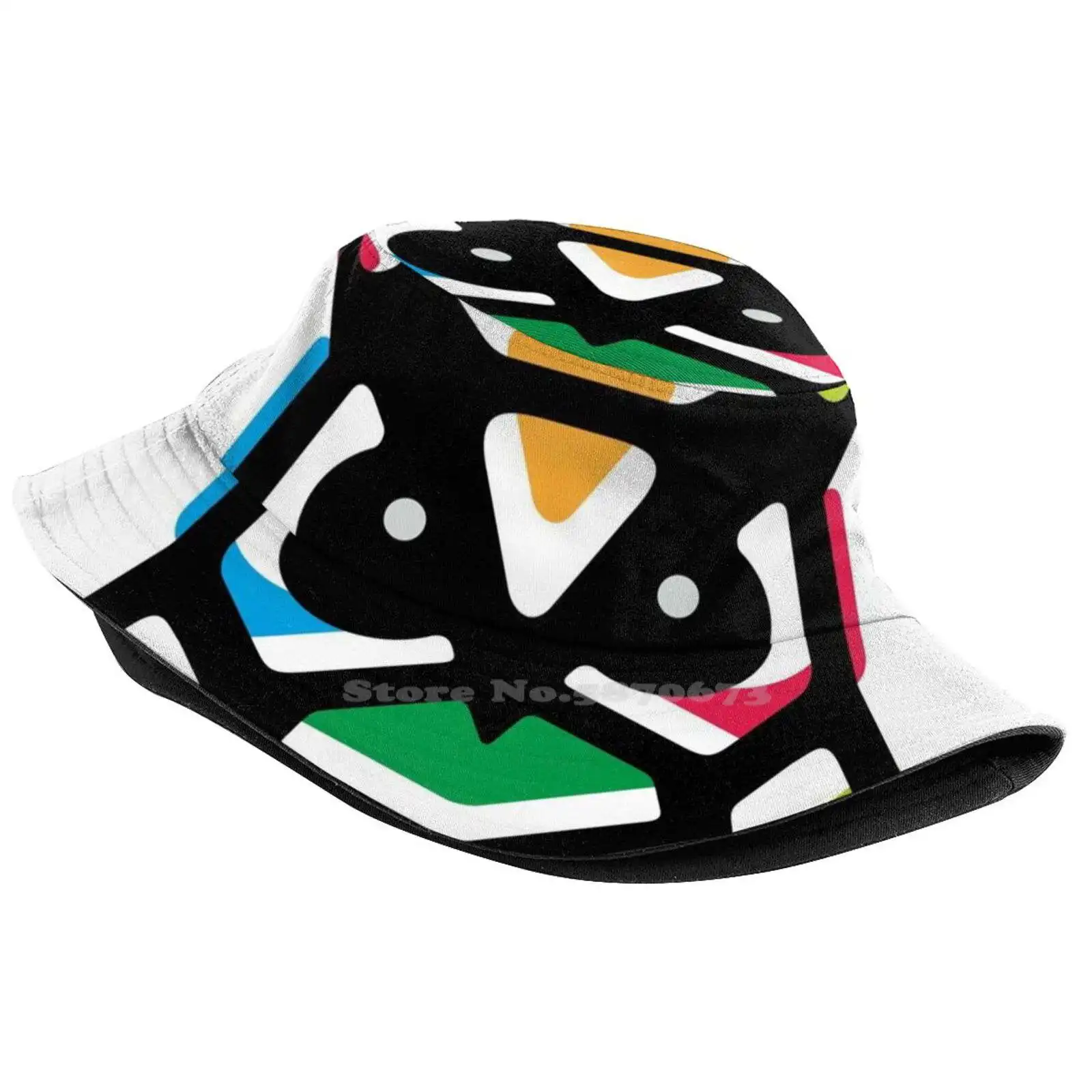 Шапка с радужными анигами и рисунком совы уличная шапка Солнцезащитная