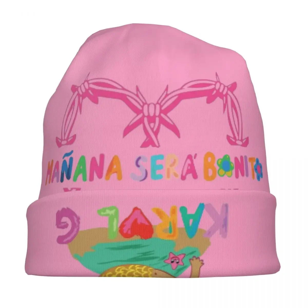 Manana Sera Bonito Karol G 2023 шляпа с татуировкой в виде сердца шапки стиле готики для мужчин