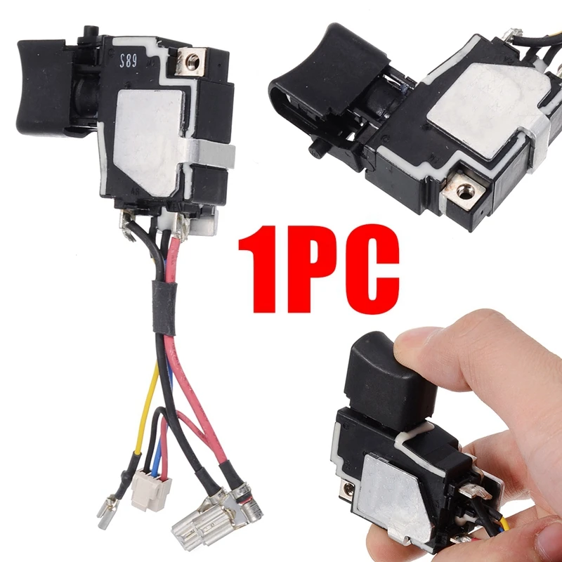 

Пусковой переключатель для Makita DTD134 BTD134 BTD146 DTD146 BTD146Z BTD134Z TD134D 6507228, беспроводной привод, 18 в