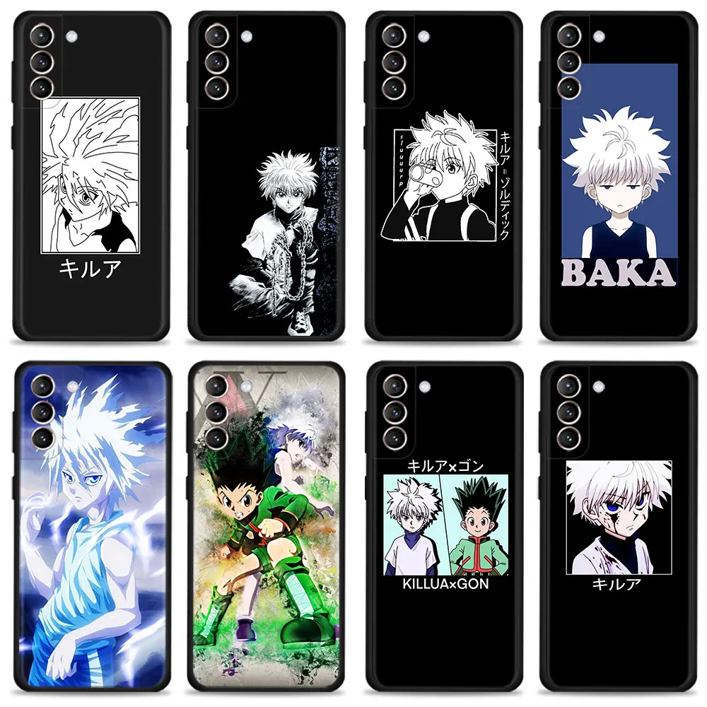 

Full Shell Phone Cover For Samsung S20 FE 2022 S7 S22 Ultra 5G S10e S10 S8 S9 S21 Plus Hot Anime Hunter X hunter