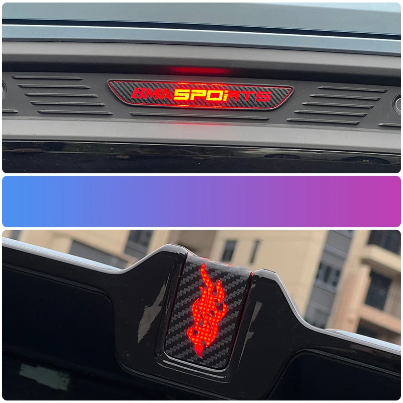 

Для Geely Cityray 2024 2025, Стайлинг автомобиля, наклейка на заднюю противотуманную фару, наклейка на высокий стоп-сигнал, модифицированная наклейка на задний фонарь, аксессуары