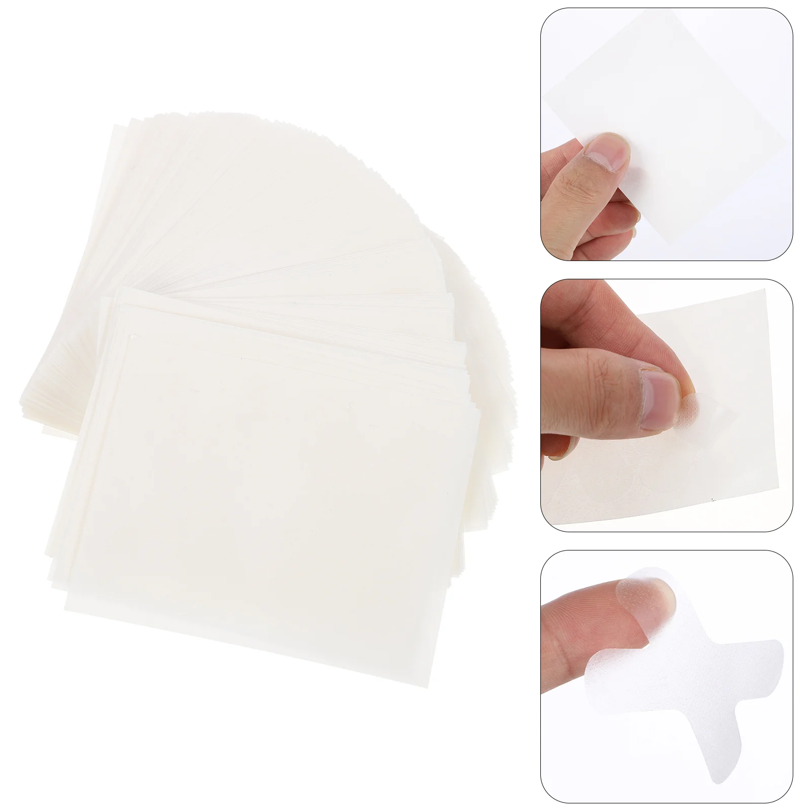 

100 Sheets Mouth Tape Sleeping Nose Breathing Tape X-shaped Sticker Tape