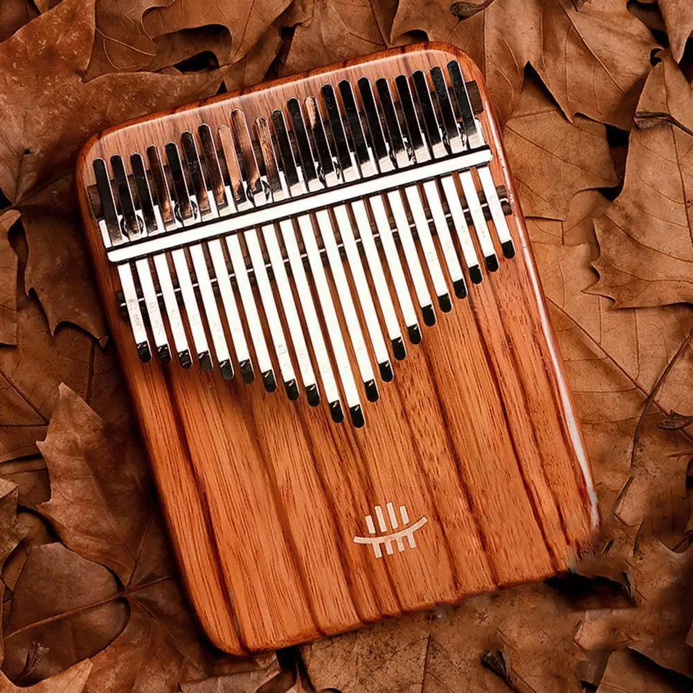 

Kalimba 21 Thumb Piano Portable Kalimba Board Christmas Accessories Music With Instrument Mbira Mahogany Musical Gif P6k7