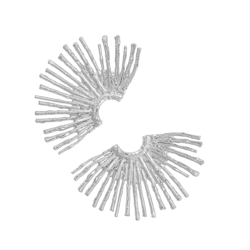 Серьги с полой линией модные серьги-гвоздики стильные украшения для ушей
