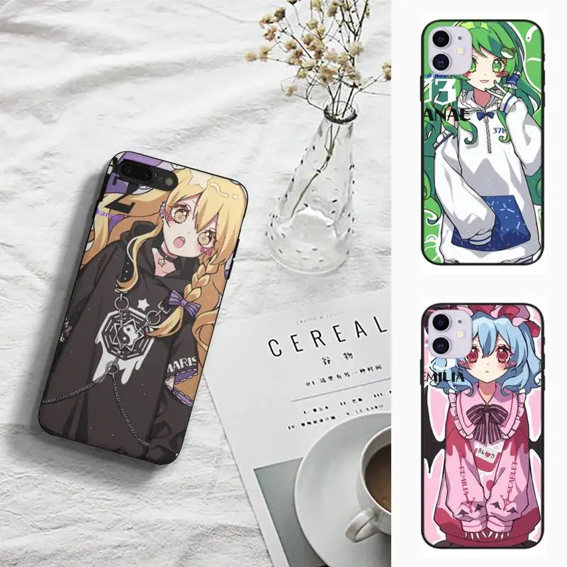 

Touhou Project Cartoon Phone Case Fundas Shell Cover For Iphone 6 6s 7 8 Plus Xr X Xs 11 12 13 Mini Pro Max