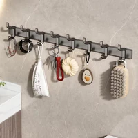 no drill hanging hooks wall mounted hanger coat rack towel holder storage home decoration kitchen organizer bathroom accessories