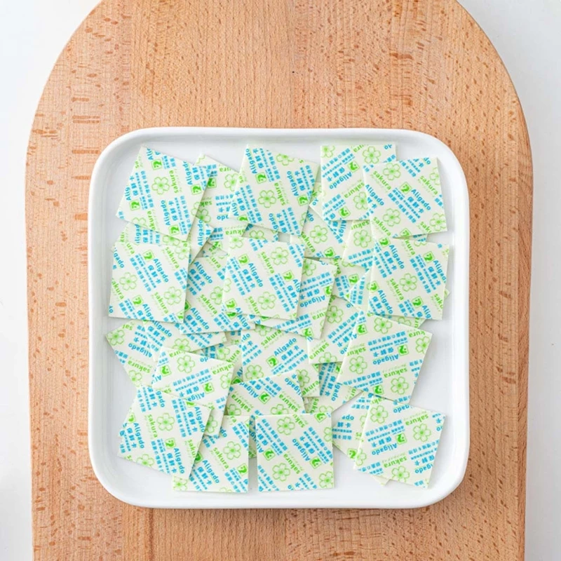 

200 шт. карта для сохранения свежести для выпечки, Кислородные поглотители, деоксидант, антибактериальный для выпечки, десерт MoonCake, без утечк...