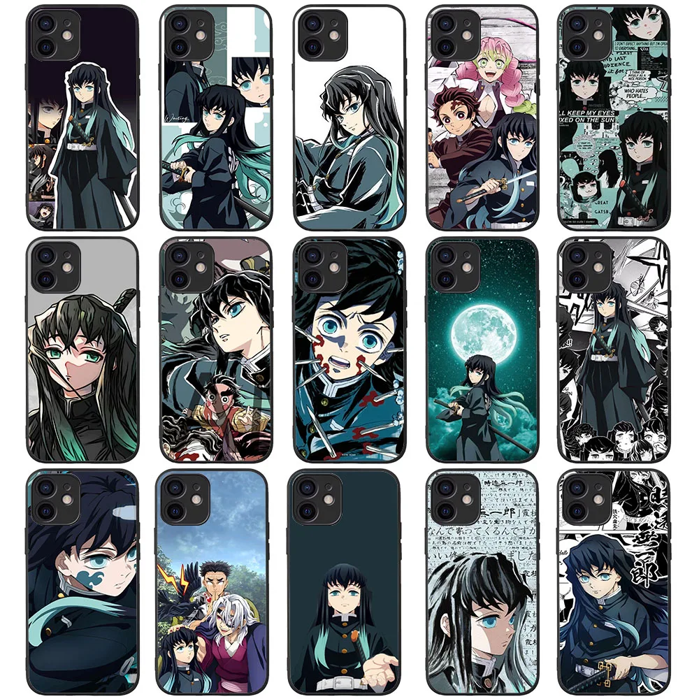 Мягкий чехол TS-10 Tokito Muichiro для Samsung Note 8 9 10 20 S20 S21 S22 S23 Ultra Lite Plus