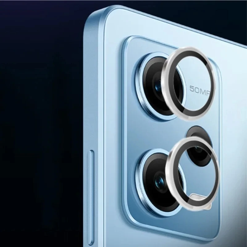 Фото Алюминиевая пленка для объектива Redmi Note 12 Pro Plus, защитная пленка 9H для объектива камеры Note12 12 Pro, Защитная пленка для экрана камеры, металлическая крышка №5