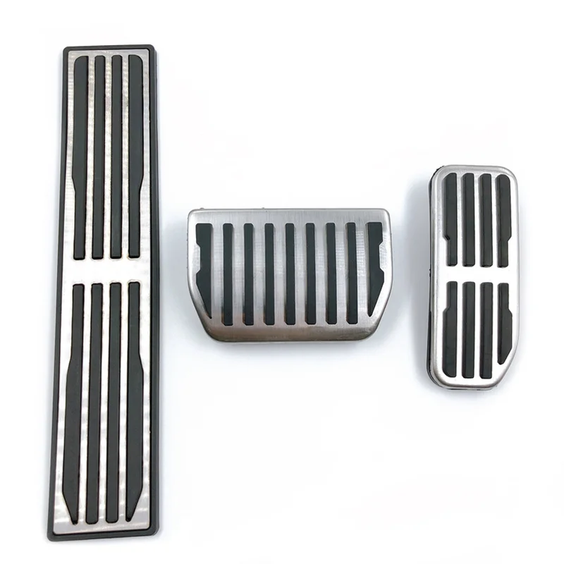 

Stainless Steel Car Accessory for Jaguar XE XF F-PACE F PACE 2015-2018 Gas Brake Foot Rest Refit Pedal Decorate Pads Covers
