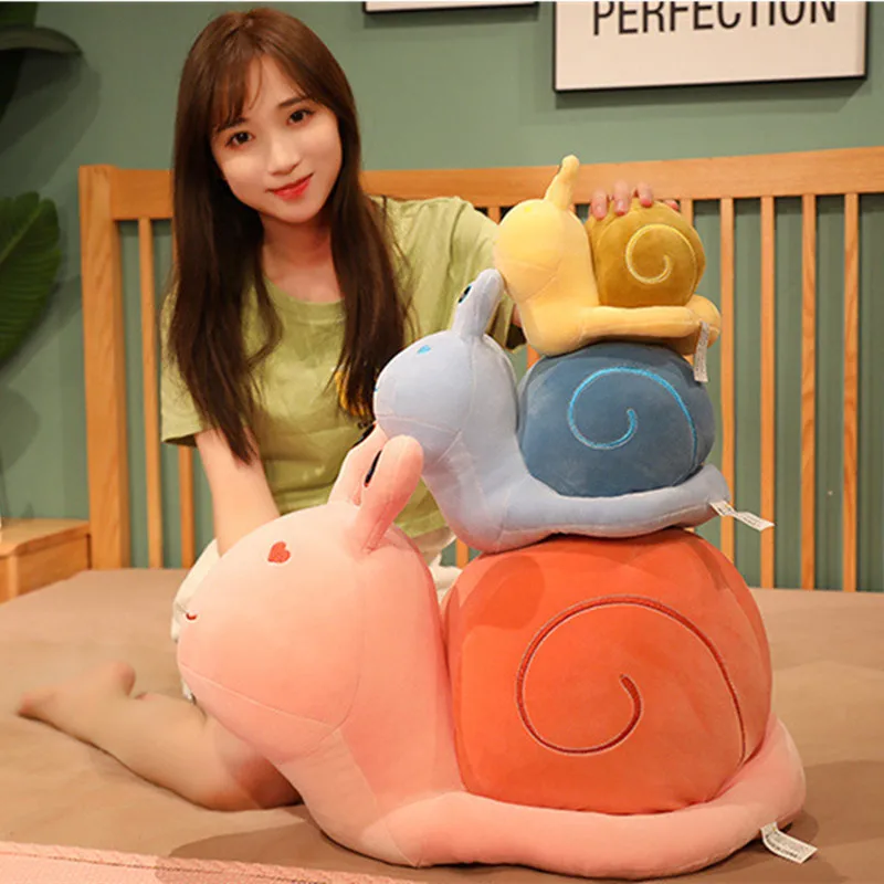 Милая/Мягкая Плюшевая Кукла в виде улитки кукла куклы на руку декоративная