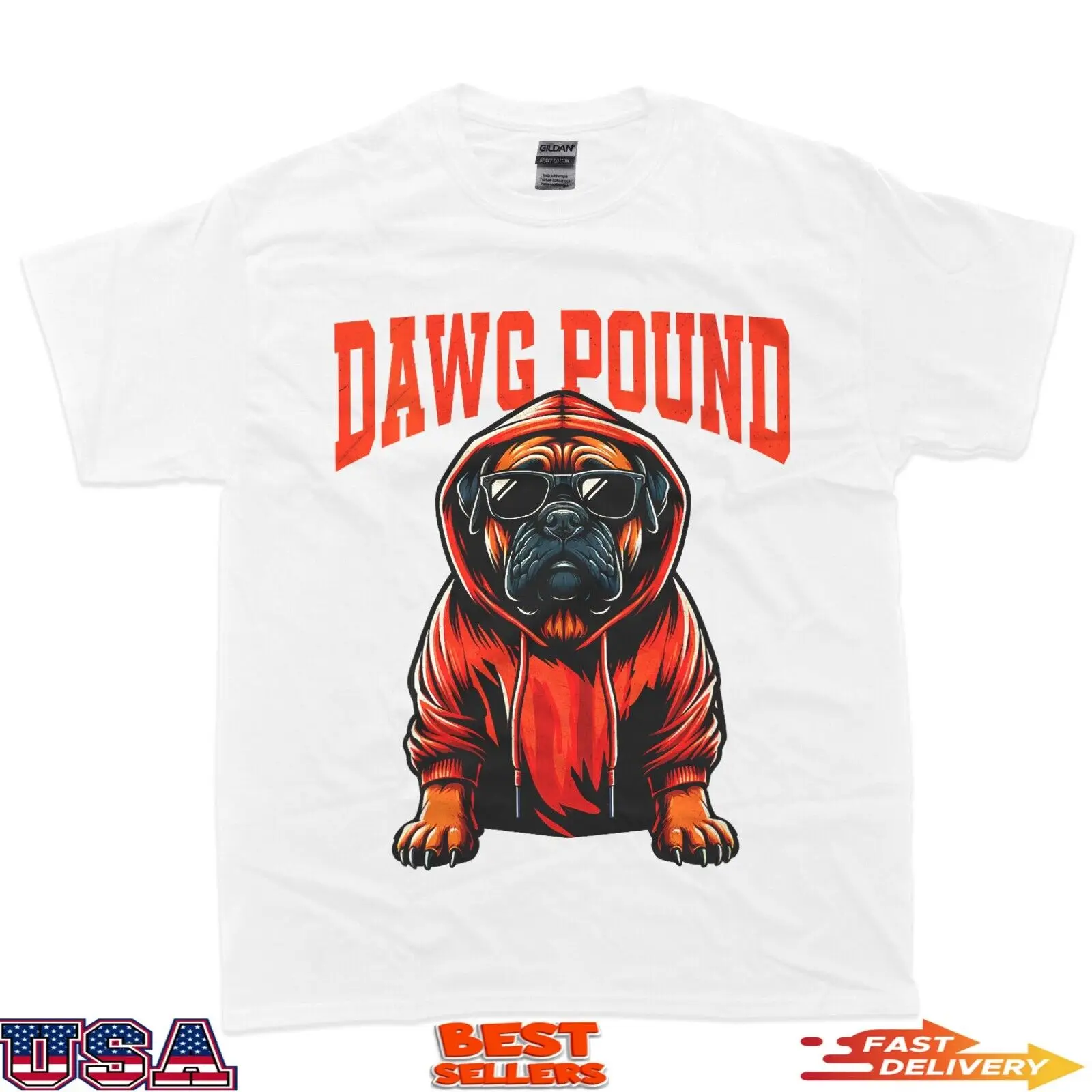 Vintage DAWG Dog Pound Graphic Tee T-Shirt