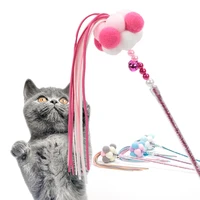 cat toy cat teaser bell cat playing rod pet supplies cat training relieving stuffy
