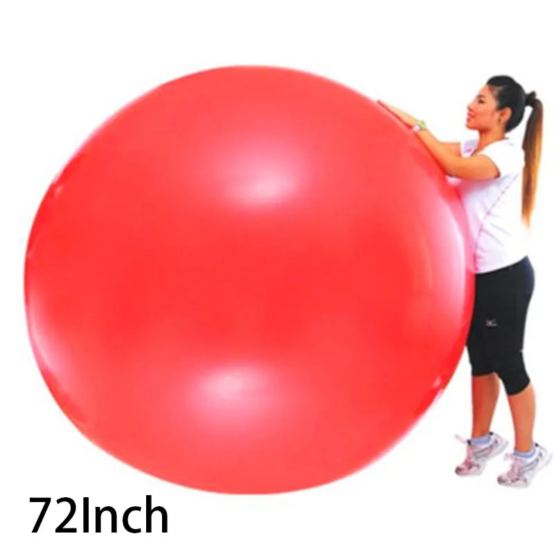 

72 Inch Huge Jumbo Balloons Round Climb-in Balloon For Funny Game Giant Latex Party Performance Decor Outdoor Funny Game Toy